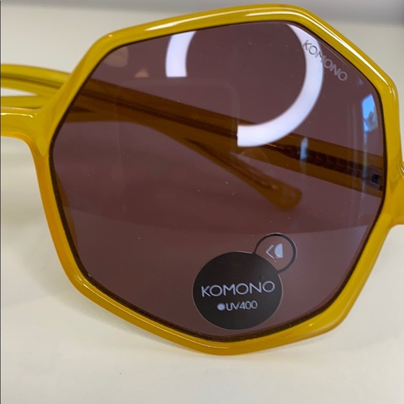 Komono Sunglasses Bonnie Milky Honey New